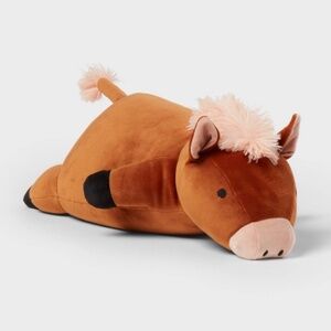 Horse Weighted Plush Throw Pillow - Pillowfort